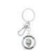 Crystal Sheep Spinner Keyring - Irish keyrings