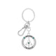 Crystal Trinity Knot Spinner Keyring - Irish keyrings
