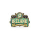 Vintage Ireland Map Green Magnet - Irish magnets
