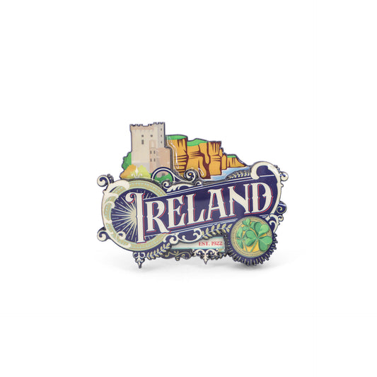 Vinatge Ireland Cliffs Magnet - Irish magnets