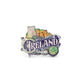 Vinatge Ireland Cliffs Magnet - Irish magnets