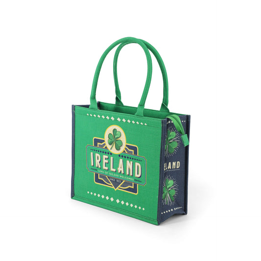 Vintage - Ireland Shamrock Green Bag - Irish bags