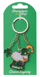 Shenanigan Sheep Paddy Whackery keyring - Irish soft toys