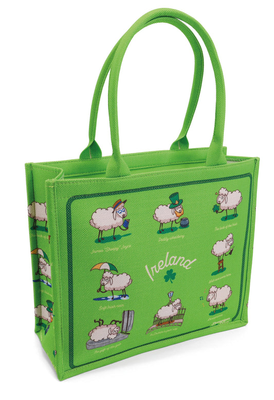 Shenanigan Sheep Tote Bag - Irish soft toys