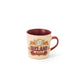 Ireland Emerald Isle Burgandy Mug - Irish drinkware