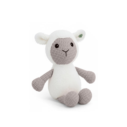 Lambkin 8" Grey Face Lamb Fluffy Body - Irish soft toys