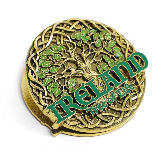 Ireland Tree of Life Metal Clip Magnet - Irish kitchen accessories