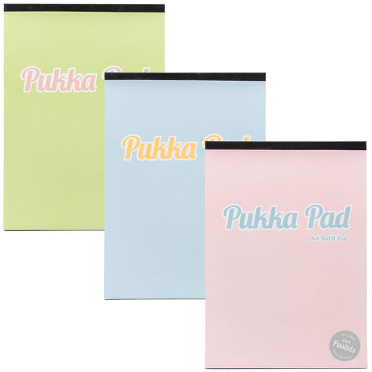 Pukka Refill Pad Pastel 160pg -Blue/Pink