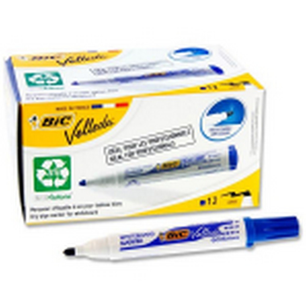 Bic Whiteboard Marker Bullet Tip - Blue