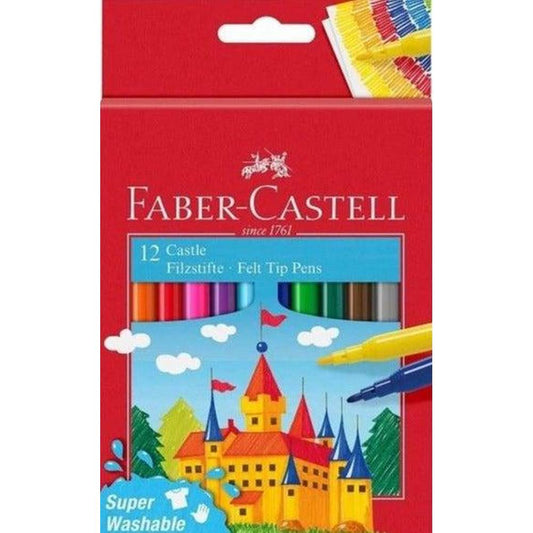 Faber-Castell - Felt Tip Pens - Pack of 12
