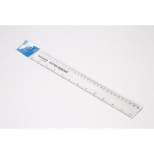 Supreme Clear 30cm Shatter Resistant Ruler