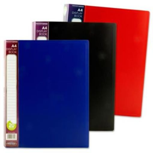 A4 20 Pocket Display Book