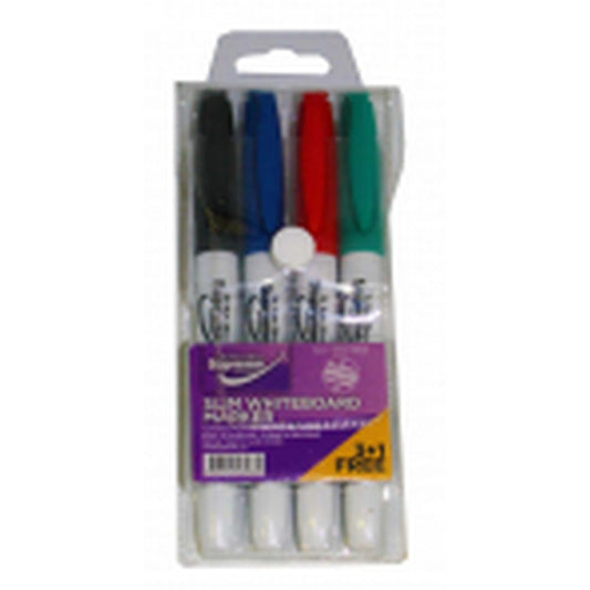 Supreme Whiteboard Markers Slim Assorted