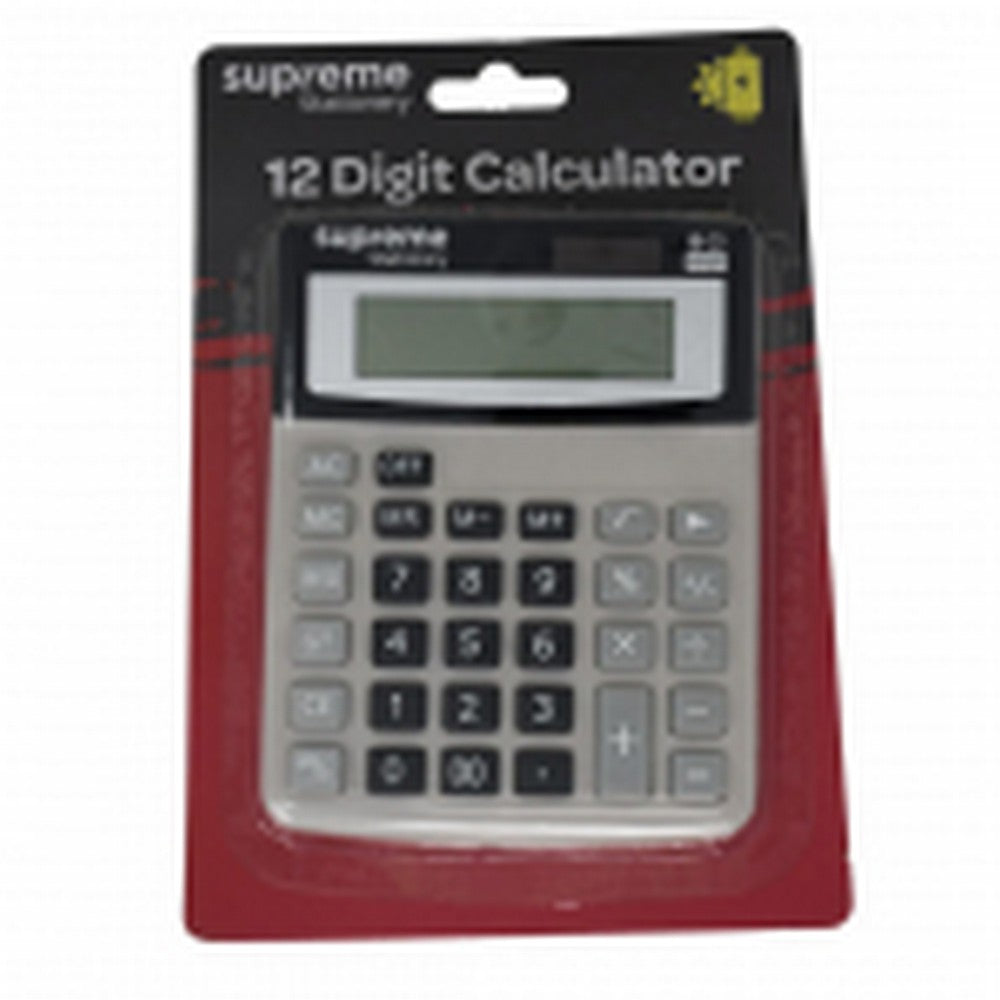 Supreme 12 Digit Desk Calculator