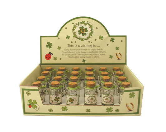 Good Luck Wishing Jar - Irish ornaments