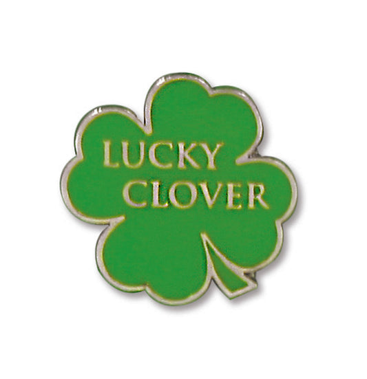 Lucky Clover Pin - Irish pins & badges