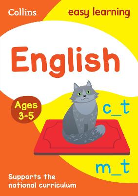 English Ages 3-5: Prepare for school wit
