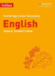 Collins Cambridge Lower Secondary English - Lower Secondary English Student's Book: Stage 8