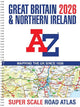 Great Britain A-Z Super Scale Road Atlas 2026 (A3 Spiral): Easy to read map of Great Britain in A3 size with spiral binding
