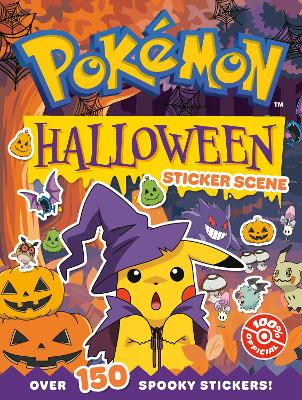 Pokemon Halloween Sticker Scene