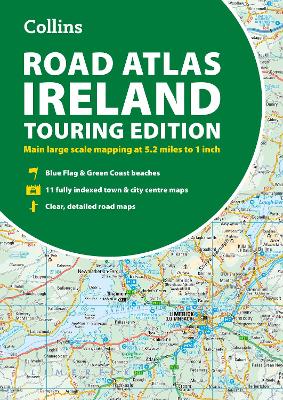 Road Atlas Ireland: A4 Paperback touring edition (Collins Road Atlas)