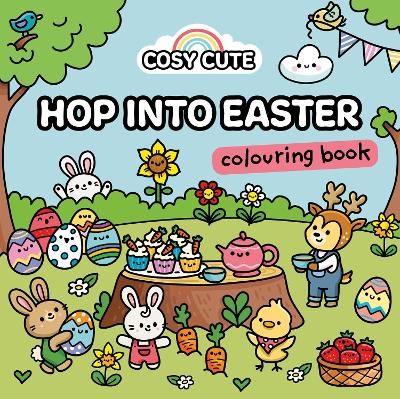 Cosy Cute Hop into Easter : Colouring Bo