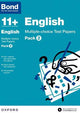 Bond 11+: English: Multiple-choice Test Papers: Ready for the 2026 exam (for GL Assessment & other 11 plus exams): Pack 2