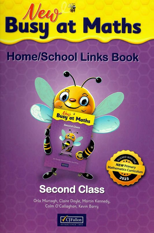Busy at Maths 2 - Second Class - Home / School Links Book - New Edition (2024)