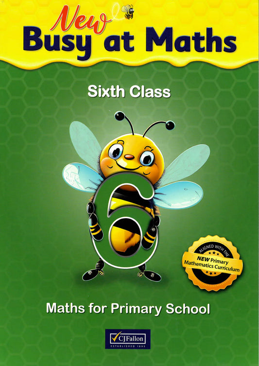 Busy at Maths 6 - Sixth Class - New Edition (2025)