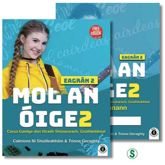 Mol an Óige 2 - Textbook & Workbook Set - 2nd / New Edition (2024)