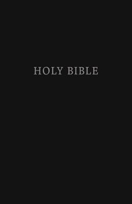 KJV, Pew Bible, Large Print, Hardcover, Black, Red Letter, Comfort Print: Holy Bible, King James Version