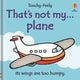 That's not my plane.