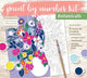 Paint by Number Kit: Botanicals: Capture Nature's Delicate Beauty! Kit Includes: 5 Paint by Number Canvases, 10 Paint Colors, Paintbrush, 48-page Instruction Book