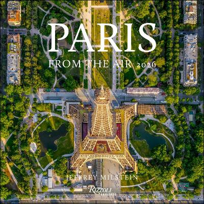 Paris from the Air 2026 Wall Calendar