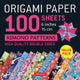 Origami Paper 100 sheets Kimono Patterns 6" (15 cm): Double-Sided Origami Sheets Printed with 12 Different Patterns (Instructions for 6 Projects Included)
