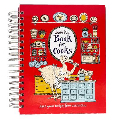 Dodo Pad Book For Cooks Recipe Journal: Save your Recipes from Extinction! 128 page DIY kitchen companion: 10 moveable pouch dividers: Sustainably UK made from recycled coffee cups: 100% Plastic Free