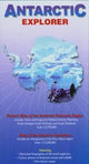 Antarctic Explorer: Visitor's Map of the Antarctic Peninsula Region and map of the Antarctic Continent