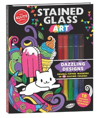 Stained Glass Art Dazzling Designs (Klutz)