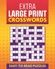 Extra Large Print Crosswords: Easy to Read Puzzles