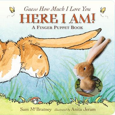 Guess How Much I Love You: Here I Am A Finger Puppet Book: Beloved classic bestselling story about love between a parent & child, with cuddly finger puppet - perfect for babies, toddlers, birthdays, playtime, bedtime & baby showers