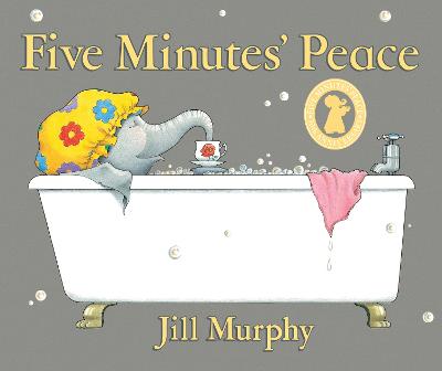 Five Minutes' Peace: A beloved classic and funny, heartwarming picture book story about a busy elephant mum and her children - perfect for mums, toddlers, kids age 3,4,5,6,7