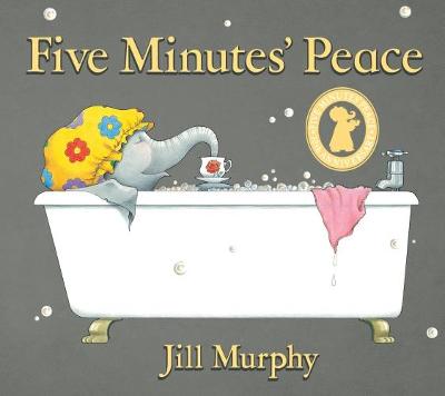 Five Minutes' Peace: Board book edition of a beloved classic and funny, heartwarming picture book story about a busy elephant mum and her children - perfect for mums, toddlers, kids age 3,4,5,6,7