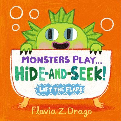 Monsters Play... Hide-and-Seek!: A lift-the-flap Halloween board book from the World of Gustavo, perfect for babies and toddlers