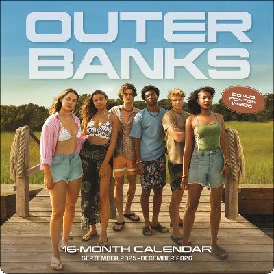 Outer Banks 16-Month 2025-2026 Wall Calendar with Bonus Poster