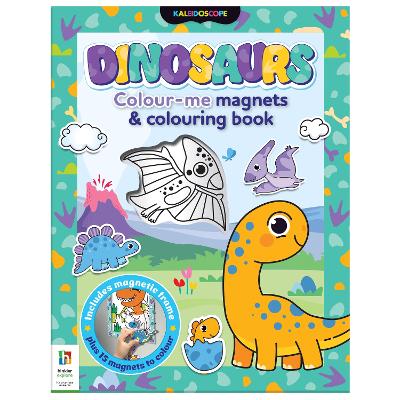 Kaleidoscope Dinosaurs Colour Me Magnets