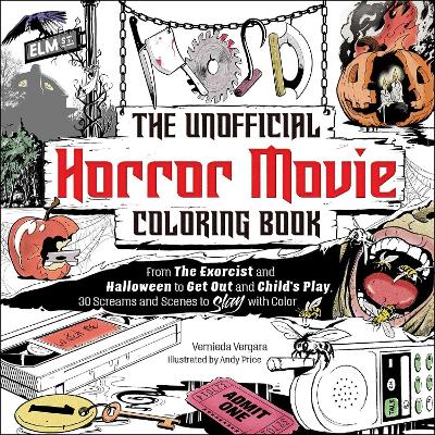 Unofficial Horror Movie Colouring Book