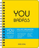 You Are a Badass Deluxe Organizer 17-Month 2025-2026 Weekly/Monthly Planner