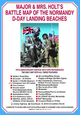 Major & Mrs Holt's Battle Map of The Normandy D-Day Landing Beaches (Map)