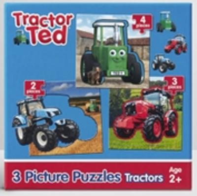 Tractor Ted 3 Picture Puzzles Tractors: Perfect first farming puzzle