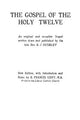 The Gospel of the Holy Twelve